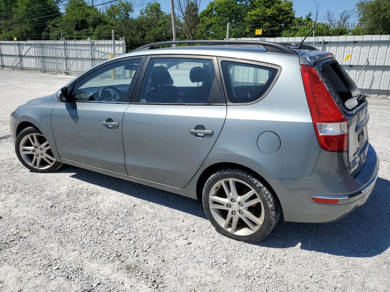 2010 Hyundai Elantra Touring Gls Gray vin: KMHDC8AEXAU064442