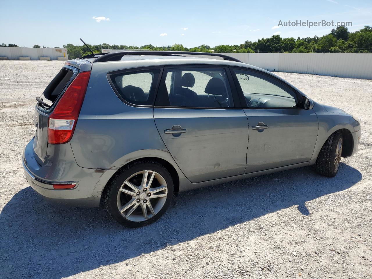 2010 Hyundai Elantra Touring Gls Gray vin: KMHDC8AEXAU064442