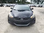 2011 Hyundai Elantra Gls Black vin: KMHDH4AE0BU086770