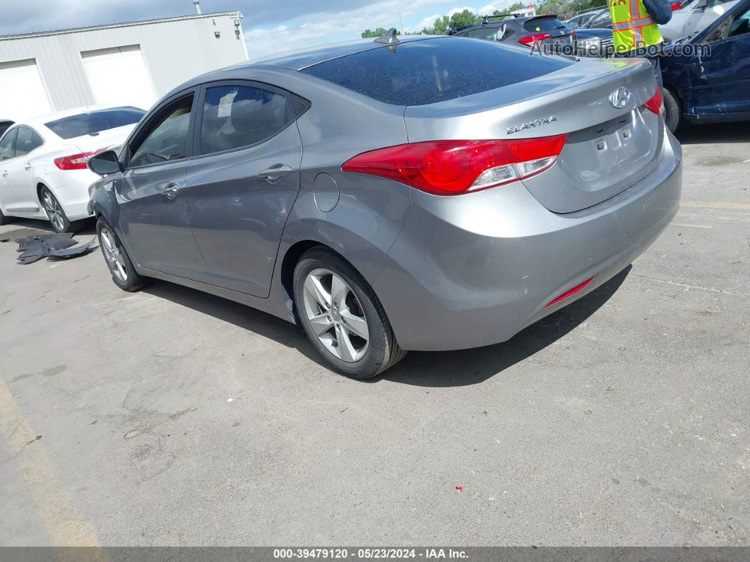 2011 Hyundai Elantra Gls (ulsan Plant) Gray vin: KMHDH4AE0BU096845