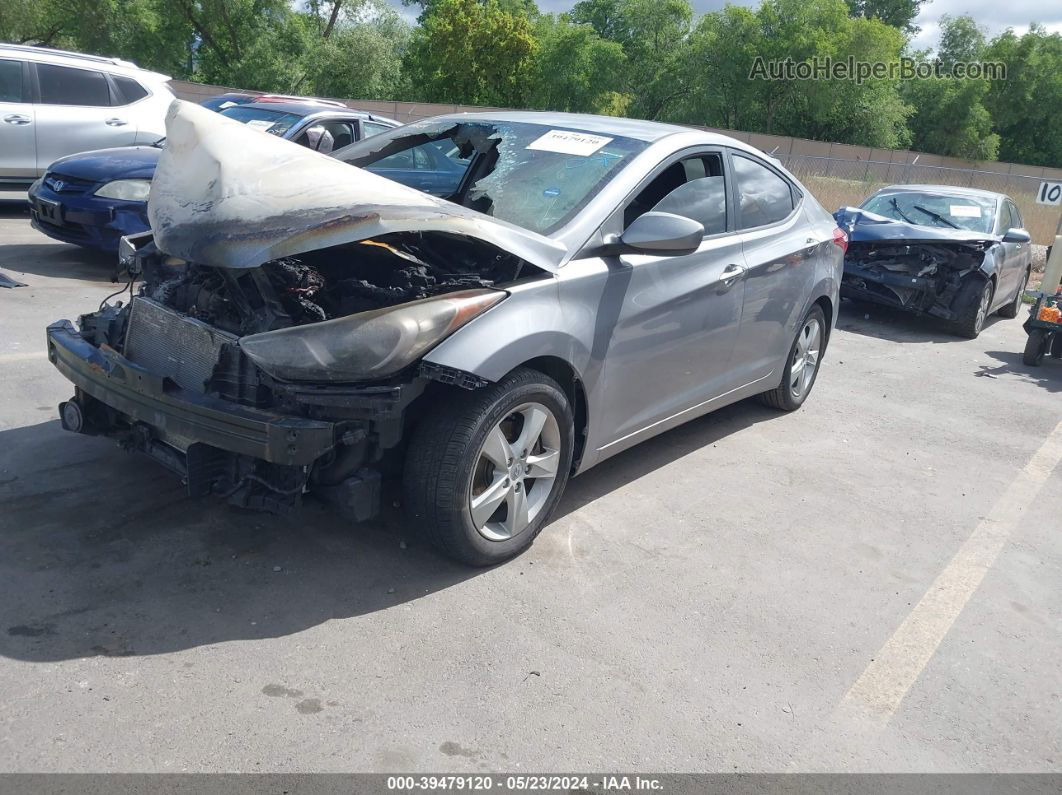 2011 Hyundai Elantra Gls (ulsan Plant) Gray vin: KMHDH4AE0BU096845