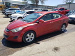 2011 Hyundai Elantra Gls Бордовый vin: KMHDH4AE0BU098563