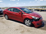 2011 Hyundai Elantra Gls Бордовый vin: KMHDH4AE0BU098563