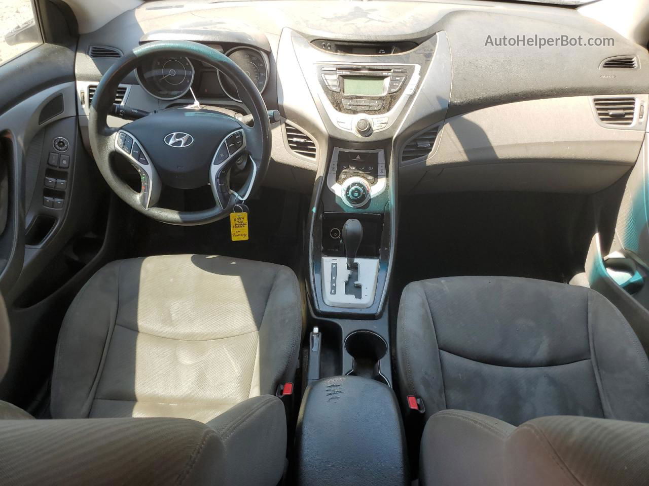 2011 Hyundai Elantra Gls Silver vin: KMHDH4AE0BU115569