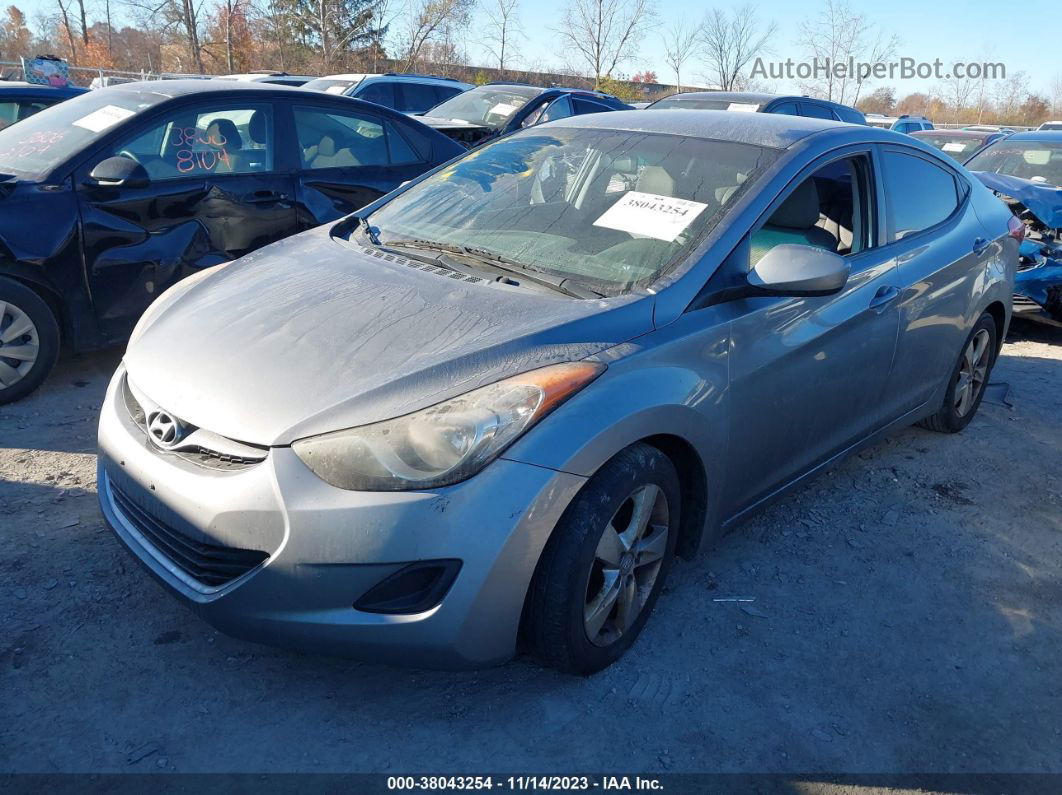 2011 Hyundai Elantra Gls (ulsan Plant) Серый vin: KMHDH4AE0BU130556