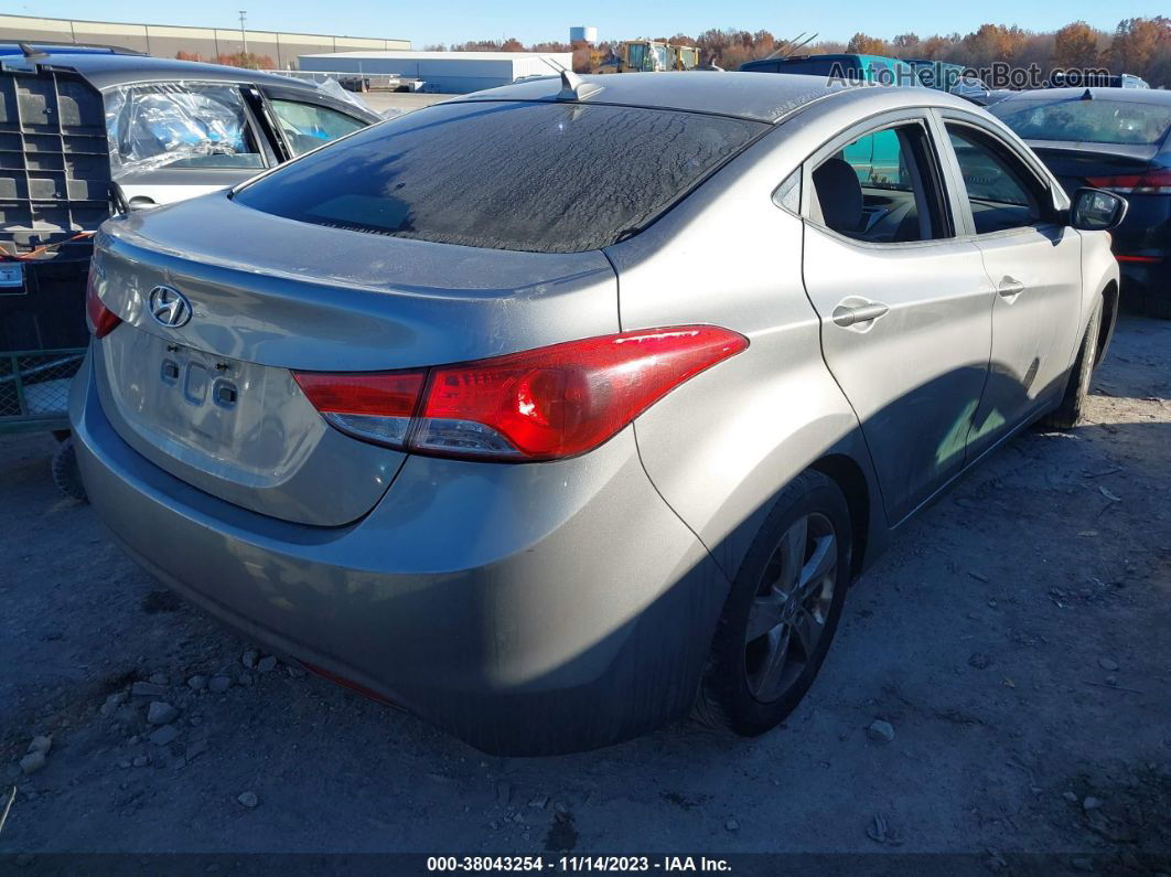 2011 Hyundai Elantra Gls (ulsan Plant) Gray vin: KMHDH4AE0BU130556