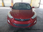 2012 Hyundai Elantra Gls Red vin: KMHDH4AE0CU220324