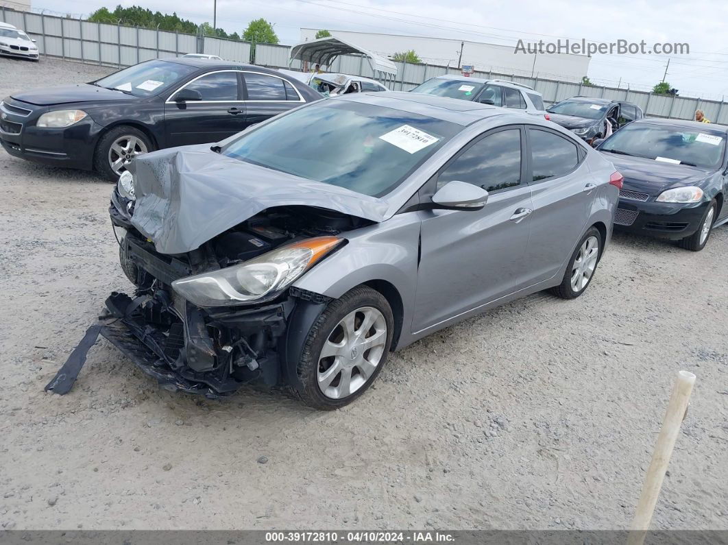 2012 Hyundai Elantra Limited (ulsan Plant) Gray vin: KMHDH4AE0CU222817