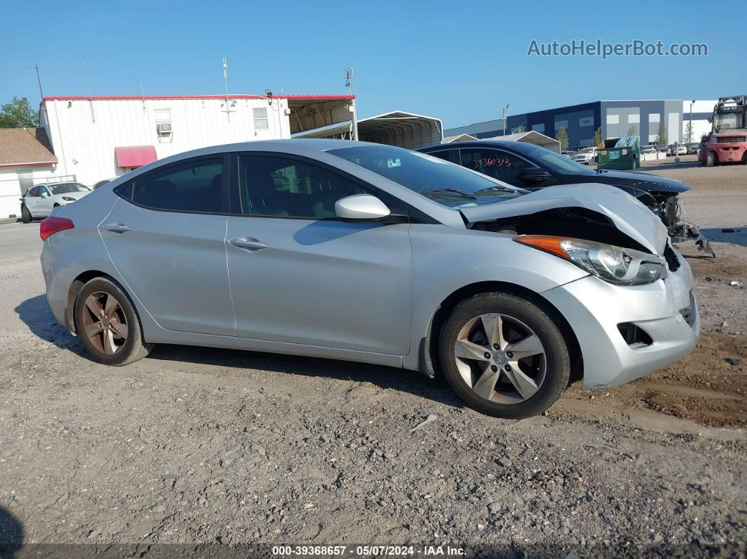 2012 Hyundai Elantra Gls (ulsan Plant) Silver vin: KMHDH4AE0CU346957