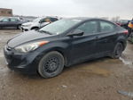 2012 Hyundai Elantra Gls Black vin: KMHDH4AE0CU456715