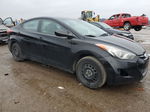 2012 Hyundai Elantra Gls Black vin: KMHDH4AE0CU456715