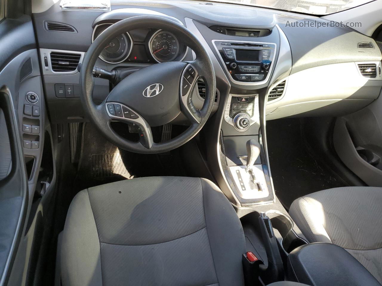 2013 Hyundai Elantra Gls Серебряный vin: KMHDH4AE0DU010288