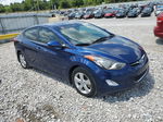 2013 Hyundai Elantra Gls Синий vin: KMHDH4AE0DU492146