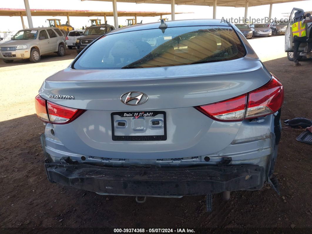 2013 Hyundai Elantra Gls Light Blue vin: KMHDH4AE0DU507194