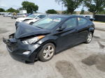 2013 Hyundai Elantra Gls Черный vin: KMHDH4AE0DU815756