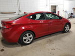 2013 Hyundai Elantra Gls Red vin: KMHDH4AE0DU967777