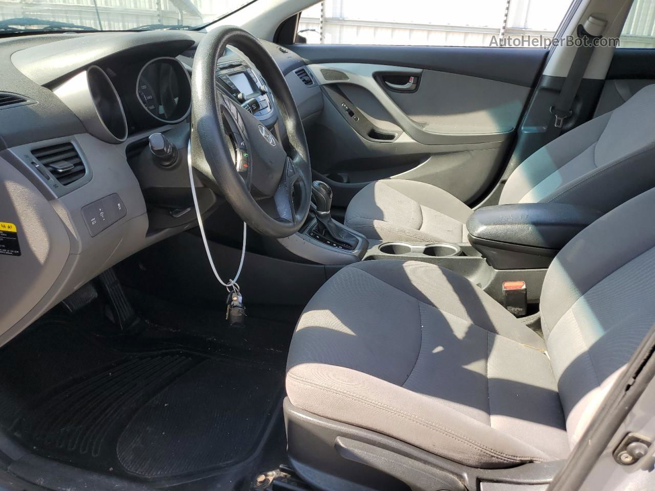 2014 Hyundai Elantra Se Серебряный vin: KMHDH4AE0EU123966