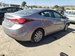 2014 Hyundai Elantra Se Silver vin: KMHDH4AE0EU139620