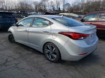 2014 Hyundai Elantra Se Silver vin: KMHDH4AE0EU143862