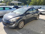 2014 Hyundai Elantra Se Black vin: KMHDH4AE0EU152111