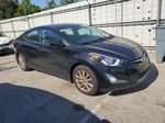 2014 Hyundai Elantra Se Black vin: KMHDH4AE0EU152111