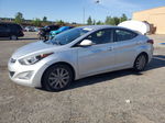 2014 Hyundai Elantra Se Silver vin: KMHDH4AE0EU164677