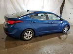 2014 Hyundai Elantra Se Синий vin: KMHDH4AE0EU181933