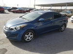 2014 Hyundai Elantra Se Blue vin: KMHDH4AE0EU201033