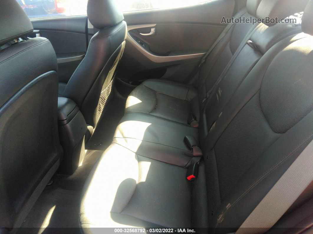 2015 Hyundai Elantra Limited Красный vin: KMHDH4AE0FU301196