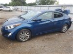 2016 Hyundai Elantra Se Blue vin: KMHDH4AE0GU532407