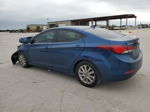 2016 Hyundai Elantra Se Blue vin: KMHDH4AE0GU606649