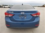 2016 Hyundai Elantra Se Blue vin: KMHDH4AE0GU606649
