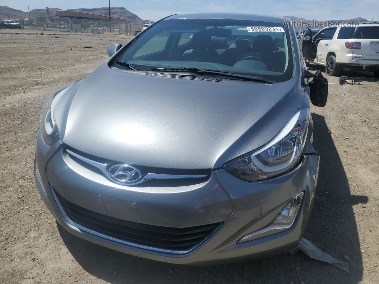 2016 Hyundai Elantra Se Silver vin: KMHDH4AE0GU624536