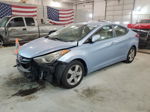 2011 Hyundai Elantra Gls Blue vin: KMHDH4AE1BU100840