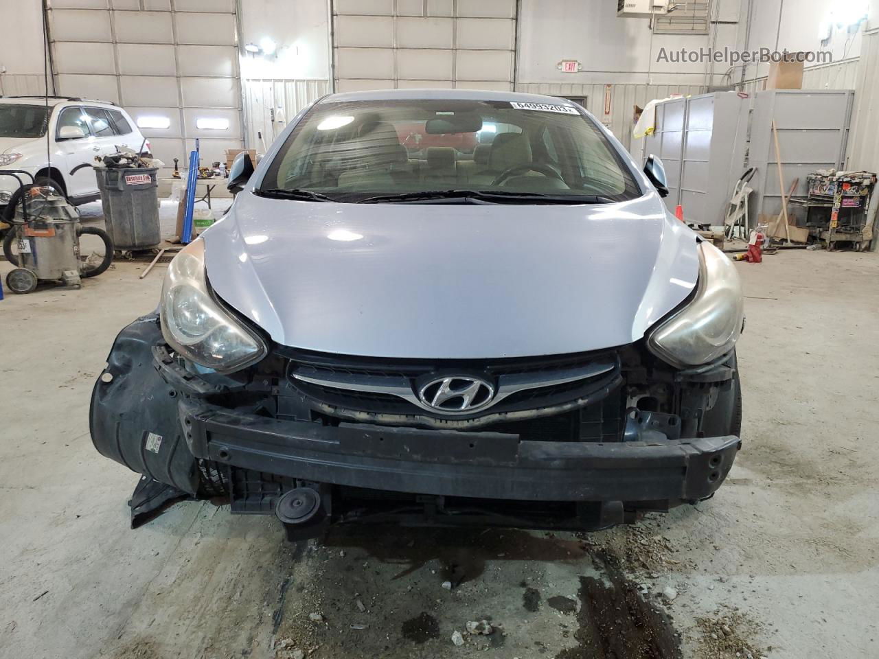 2011 Hyundai Elantra Gls Blue vin: KMHDH4AE1BU100840