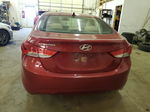 2011 Hyundai Elantra Gls Red vin: KMHDH4AE1BU101096