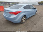 2011 Hyundai Elantra Gls (ulsan Plant) Blue vin: KMHDH4AE1BU110879