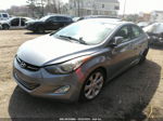 2011 Hyundai Elantra Ltd Gray vin: KMHDH4AE1BU131814