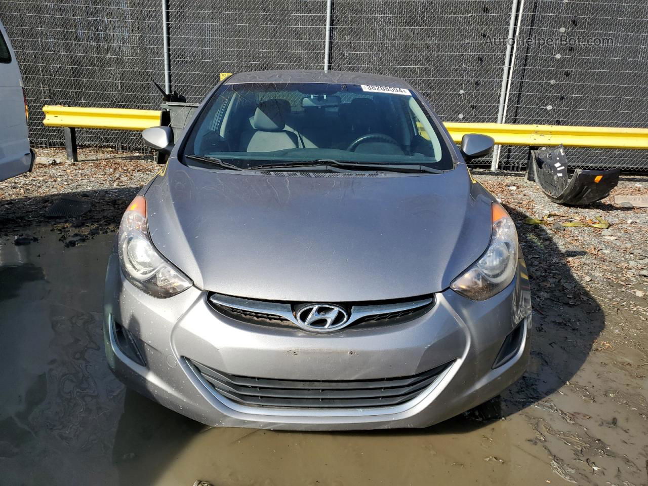 2011 Hyundai Elantra Gls Gray vin: KMHDH4AE1BU149312