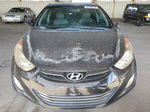 2012 Hyundai Elantra Gls Black vin: KMHDH4AE1CU208117