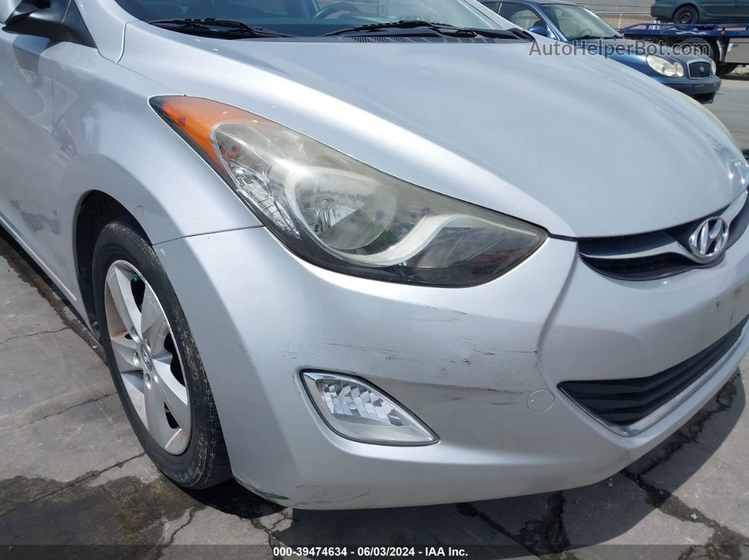 2012 Hyundai Elantra Gls (ulsan Plant) Silver vin: KMHDH4AE1CU288891