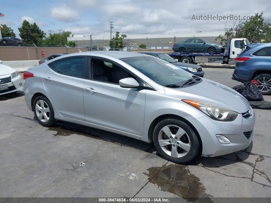 2012 Hyundai Elantra Gls (ulsan Plant) Silver vin: KMHDH4AE1CU288891