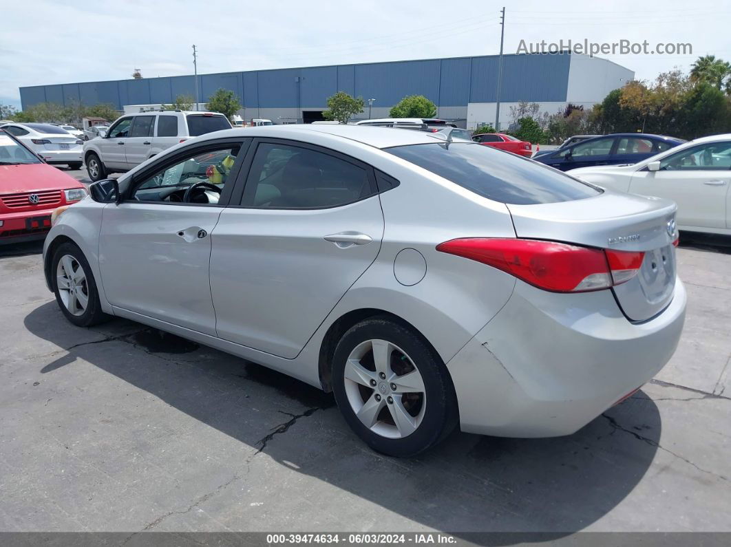 2012 Hyundai Elantra Gls (ulsan Plant) Silver vin: KMHDH4AE1CU288891