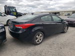 2012 Hyundai Elantra Gls Black vin: KMHDH4AE1CU382396