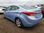 2012 Hyundai Elantra Gls Blue vin: KMHDH4AE1CU432746