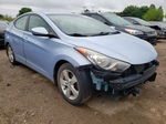 2012 Hyundai Elantra Gls Blue vin: KMHDH4AE1CU432746