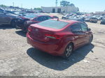 2012 Hyundai Elantra Gls (ulsan Plant) Red vin: KMHDH4AE1CU462331