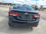 2013 Hyundai Elantra Gls Black vin: KMHDH4AE1DU008257