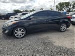 2013 Hyundai Elantra Gls Black vin: KMHDH4AE1DU008257