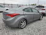 2013 Hyundai Elantra Gls Silver vin: KMHDH4AE1DU576444